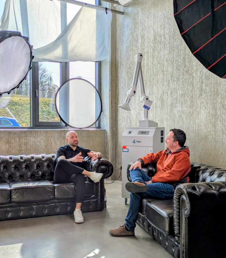 Podcast zu Laserrauch und Absaugung von TBH und Laser Lounge