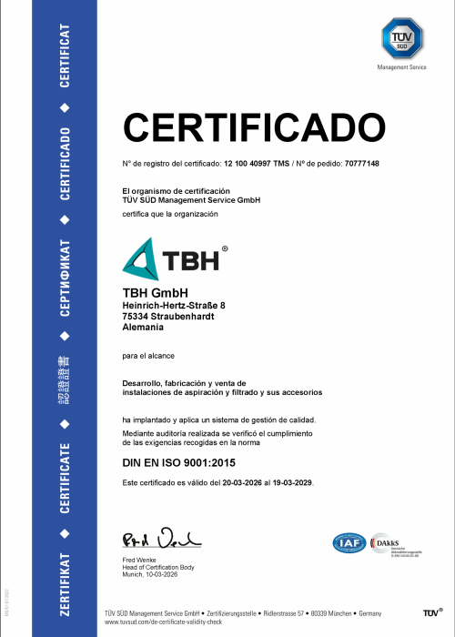 DIN EN ISO 9001:2015 ES