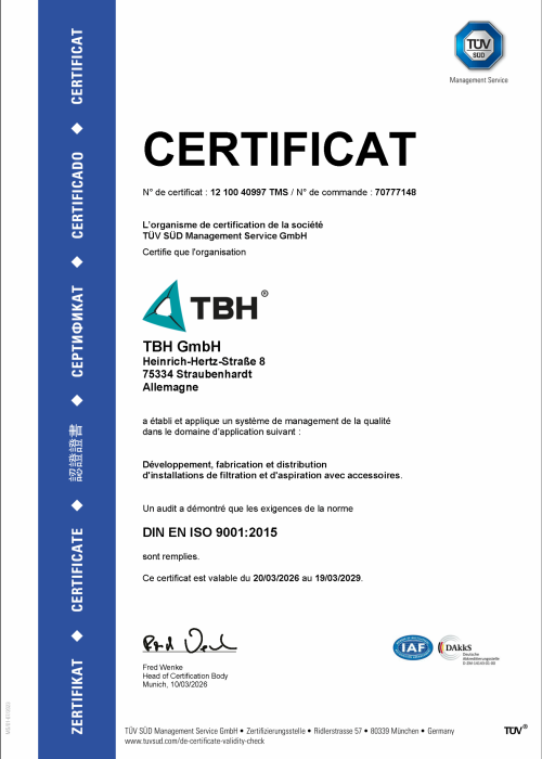 DIN EN ISO 9001:2015 FR